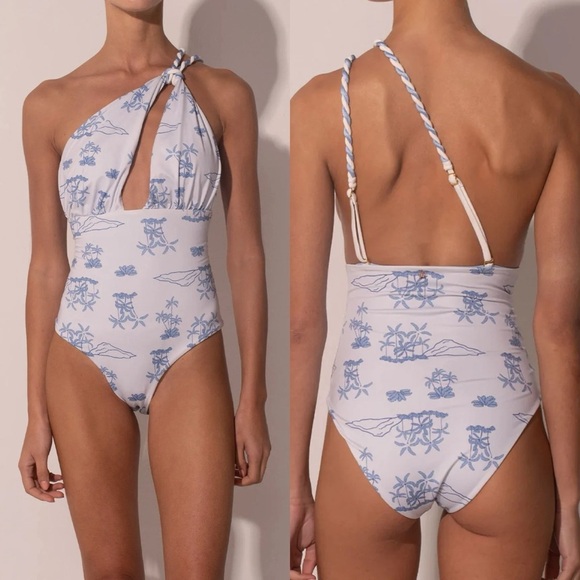 Ancora Swimwear The Braided Voyage One Piece Swimsuit NWT - Picture 1 of 5